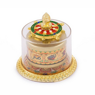Roata Tibetana a Dorintelor cu cele 8 obiecte norocoase