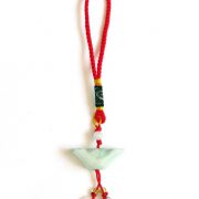 Amuleta Feng Shui cu Pepita jad - pentru bogatie